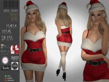 [DIESELdeluxe] Mama Sexy Xmas Dress Red