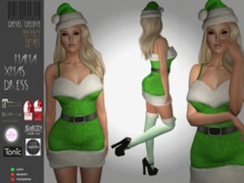 [DIESELdeluxe] Mama Sexy Xmas Dress Green