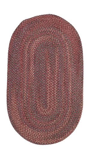 Winchester Oval Area Rug Brick