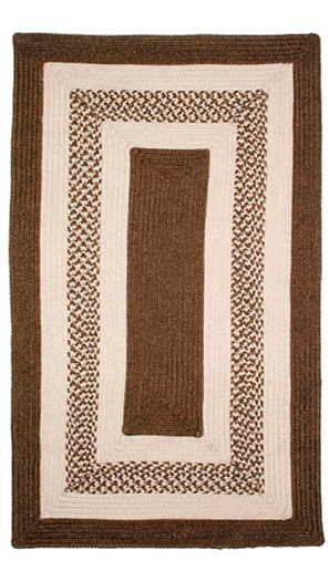 Brown Braided Rug 1