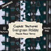 *Cupids Textures * 16 EVERGREEN HOLIDAY