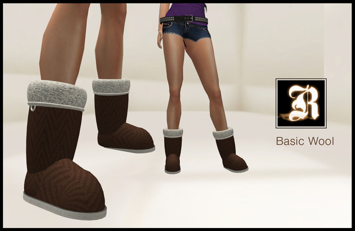 Basic wool _winter boots -brown (rae)
