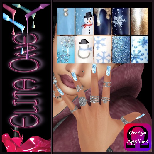 ~EO~WINTER NAILS OMEGA HUD