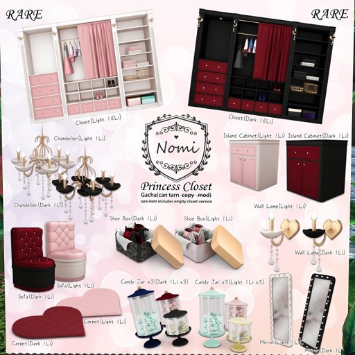 -Nomi-Princess Closet-Candy Jar(Dark)