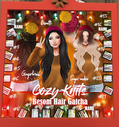 *Besom Hair~Biscotti #9 Crystal