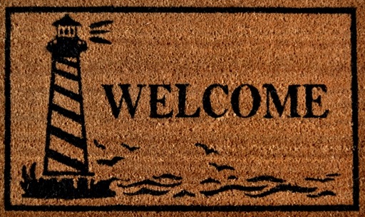Doormat - Lighthouse Welcome
