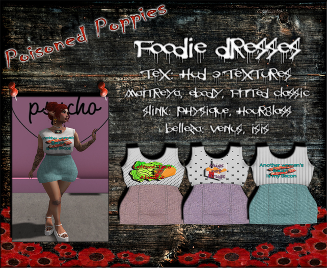 DEMO V. Foodie Dress (wear-click) PP's