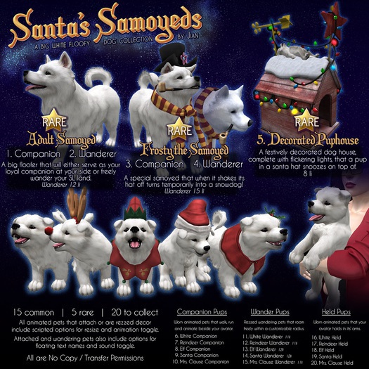 Santa's Samoyeds 13. Elf Wanderer BOX'