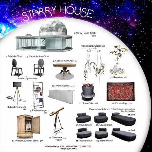 PLAAKA - StarryHouse RARE