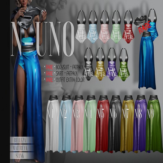 N-Uno - Rona Bodysuit // N 7 // Belleza Isis