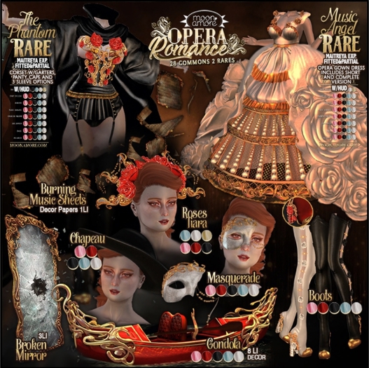 :Moon Amore: Opera Romance /  Gondola - Rouge