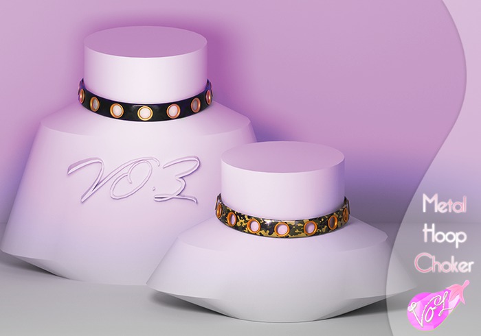 [VO.Z] Metal Hoop Choker