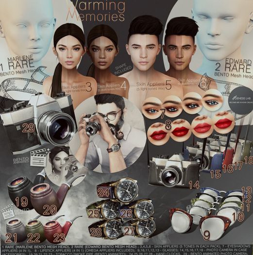 26 Genesis Lab. - "Warming Memories"- Watch - Blue