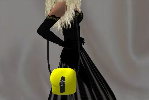Handtasche Gelb XS