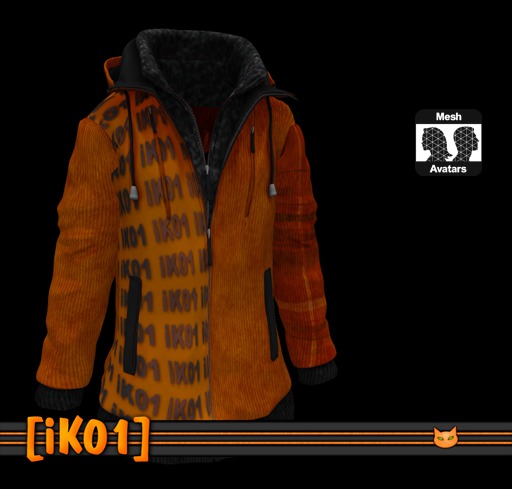 [iK01] Mesh hooded Coat__DEMO_ToddleeDoo
