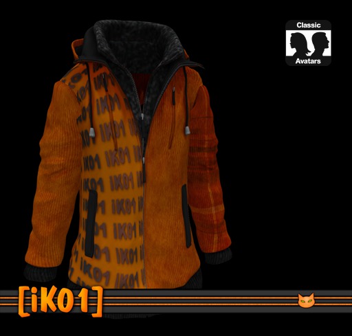 [iK01] Mesh hooded Coat__DEMO_ClassicMale