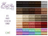 Edelstore multicolor chart