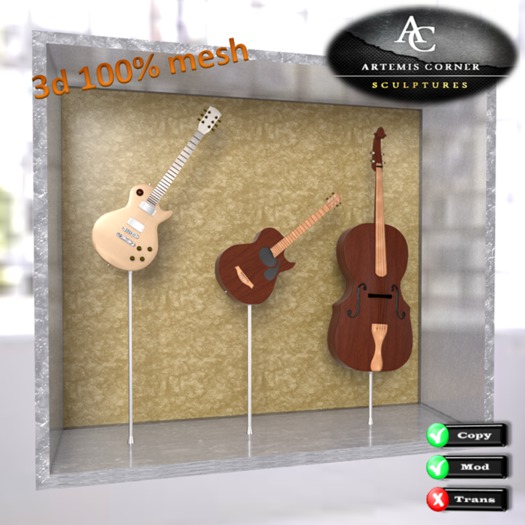 *AC* Musical collection - Stringed instruments 