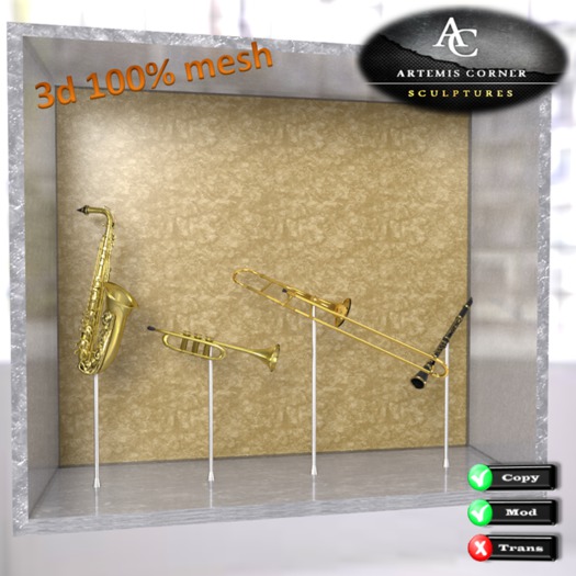*AC* Musical collection - Wind instruments