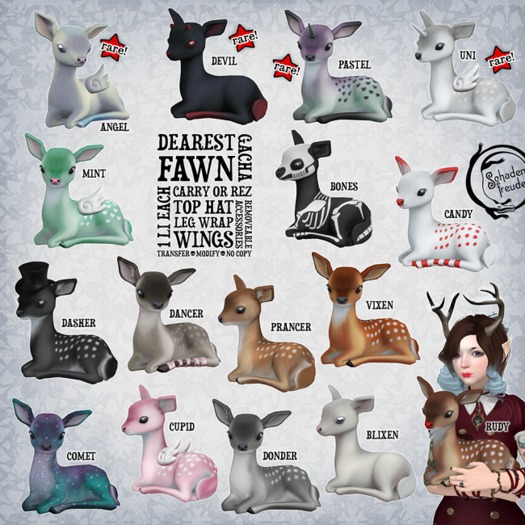 Schadenfreude Devil Dearest Fawn RARE