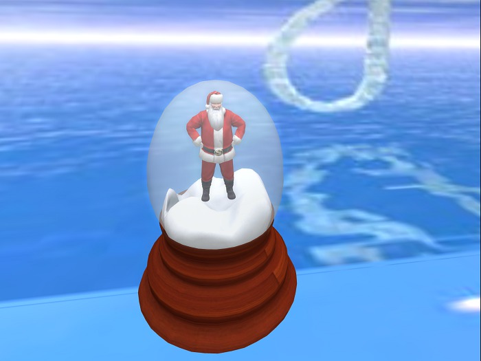 SANTA SNOWGLOBE