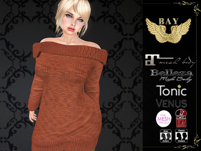 BAY  SWTER   MINY   Shoulder  DURAZNO