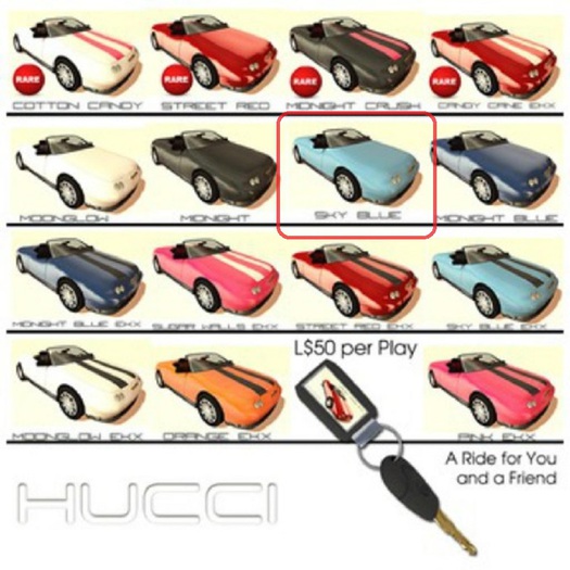 ::HH:: Hucci Roadster - Sky Blue