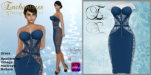 ![Enchantress] Thea Dress Blue