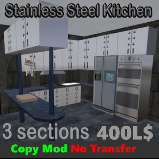 stainless kitchen boxed mc 2