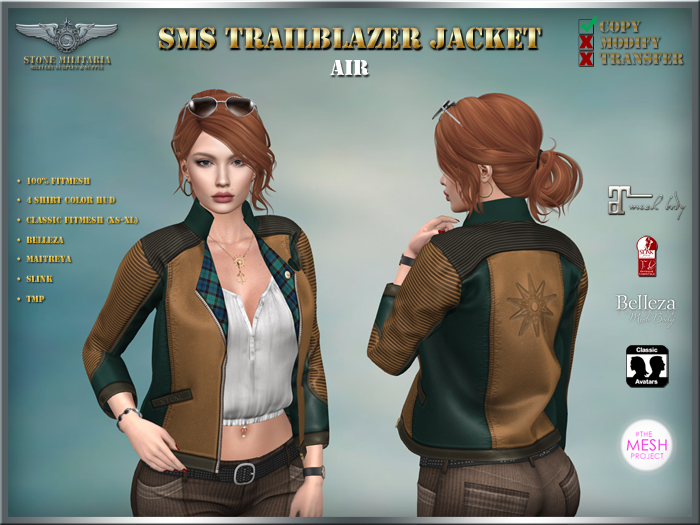 SMS Trailblazer Jacket & Tank - AIR
