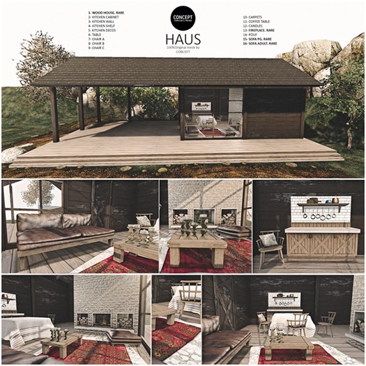 Concept} *11. Haus. Coffee table