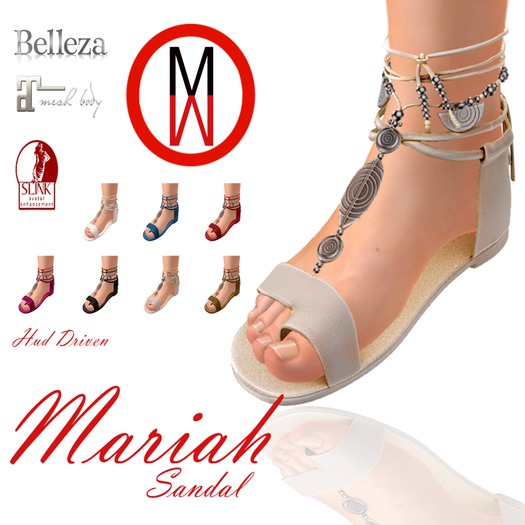 ! @  Mariah Low Sandal