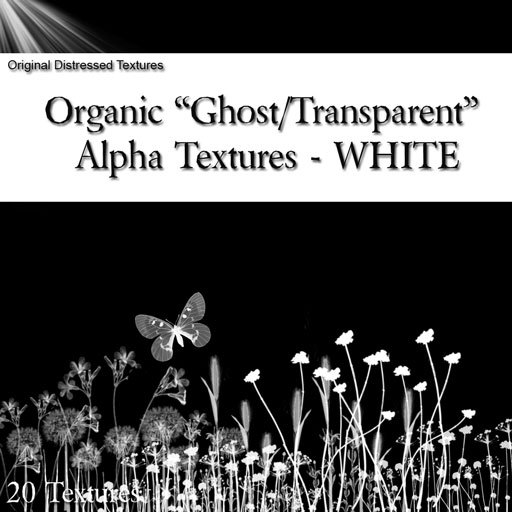 [D] Organic White "ghost" alpha texture pack