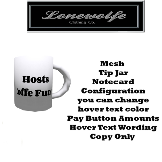 LWD Hosts Coffee Fund Tip Jar Boxed