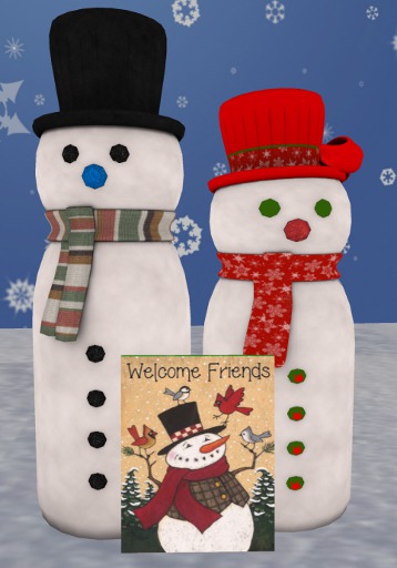 Mr and Mrs Frosty - Welcome Friends