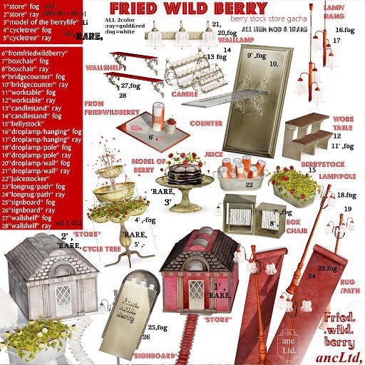 {anc}/ friedwildberry. 2''store'' ray RARE