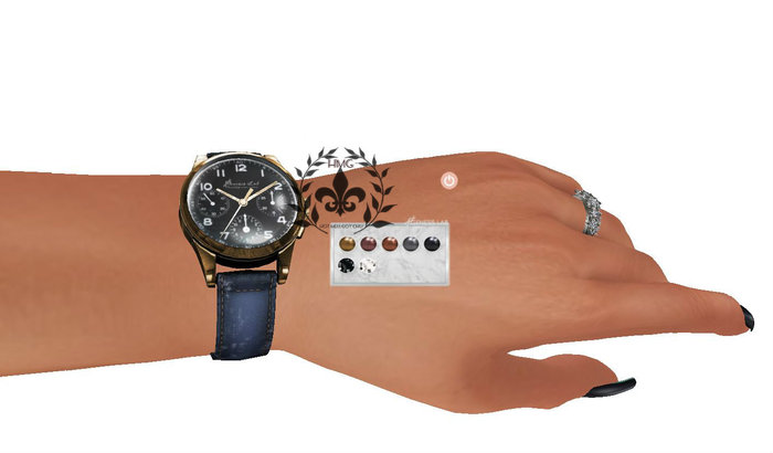 26 Genesis Lab. - "Warming Memories"- Watch - Blue