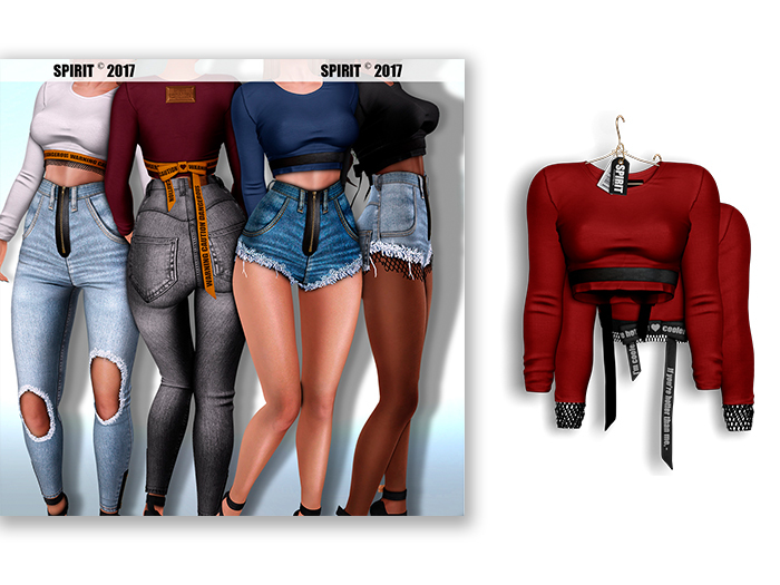 SPIRIT - Anita top [RED]