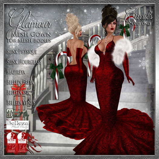 CB~Glamour Red (box)