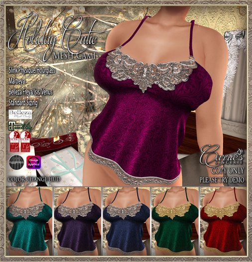 CB~Holiday Cutie Cami
