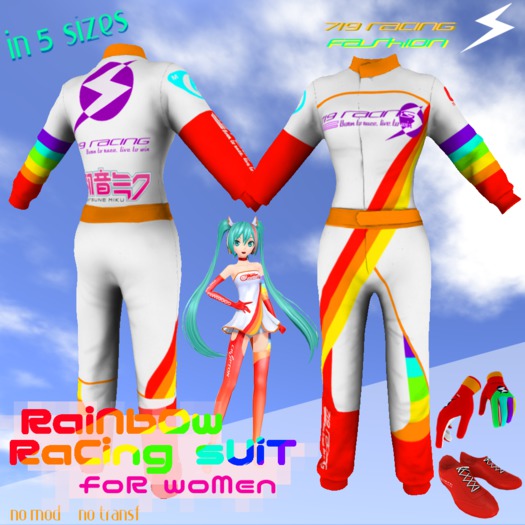 719 Racing - Rainbow Racing Suit (F) 