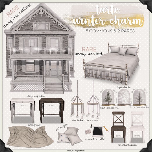  tarte. pine tree cloche (silver) 