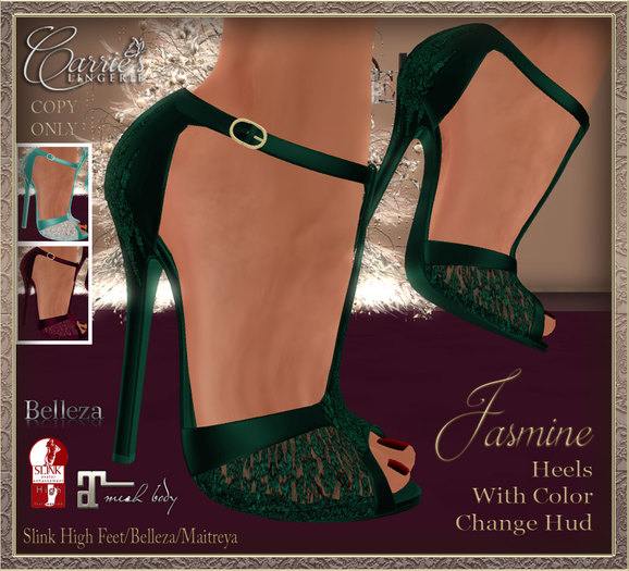 CB~Jasmine Heels (box)