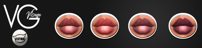 VG VISAGE SEMI MATTE LIPSTICK CATWA [Nudes] (Add Me)