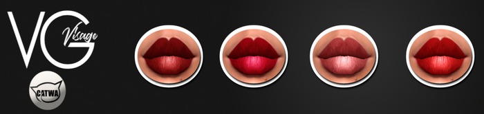 VG VISAGE SEMI MATTE LIPSTICK CATWA [Reds] (Add Me)