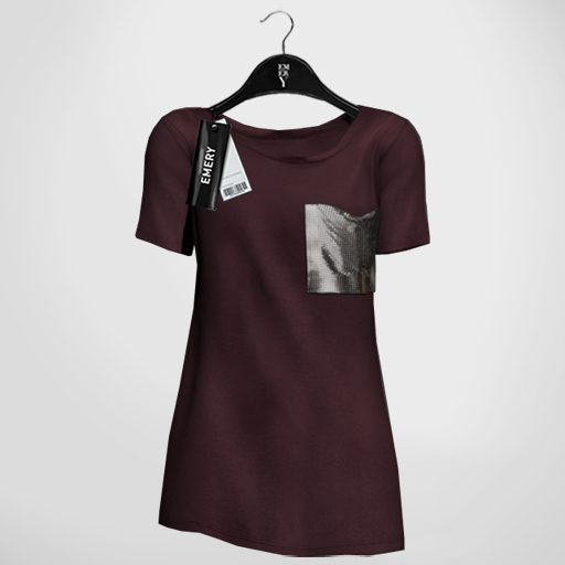 Emery Rataj Loose Tshirt Berry