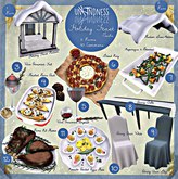 uK - Holiday Feast Pavilion Snow-Addon RARE