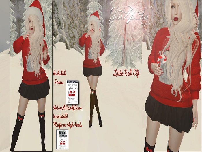 J4F Little Red Elf