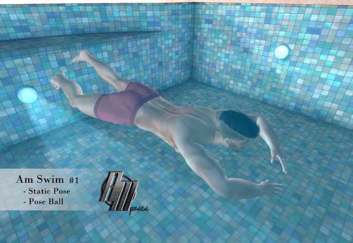 Am Pose Swim #1 - (Wear)