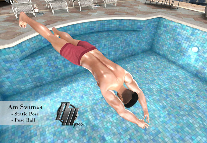 Am Pose Swim #4 - (Wear)